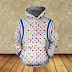 Louis vuitton white unisex hoodie for men women luxury brand lv clothing clothes outfit 342