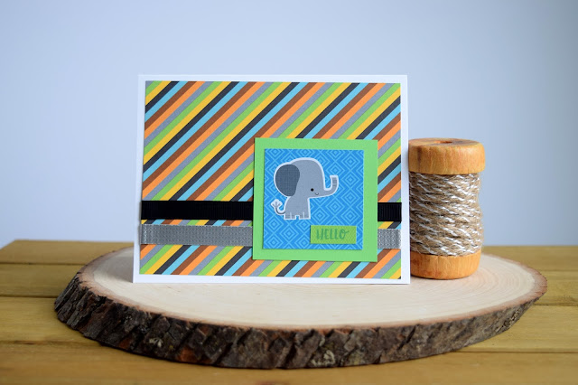 Wild Animal Themed Card by Jess Gerstner featuring Doodlebug At the Zoo