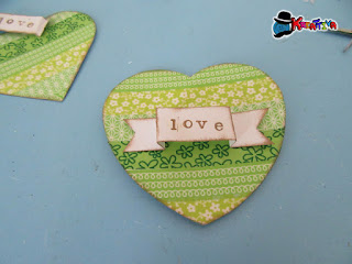 cuore in washi tape per personalizzare matrimonio