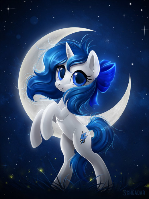 Sapphire Moonlight by Scheadar