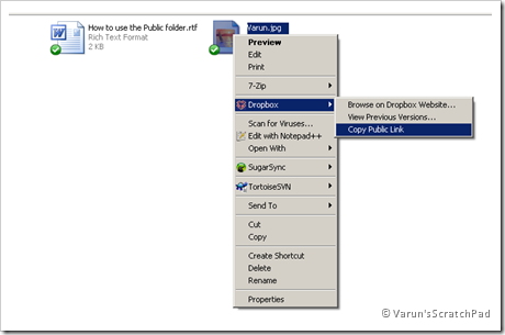 Dropbox Public folder
