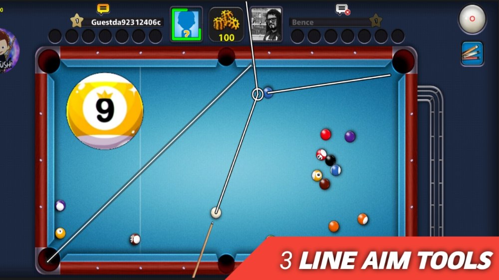 8 ball pool new aim tools free download