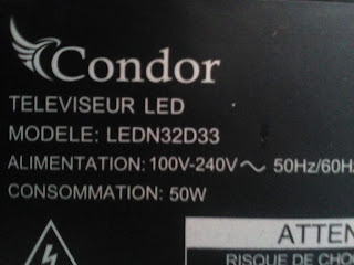 DUMP condor ledn32d33 carte mere tp.vst59s.p89