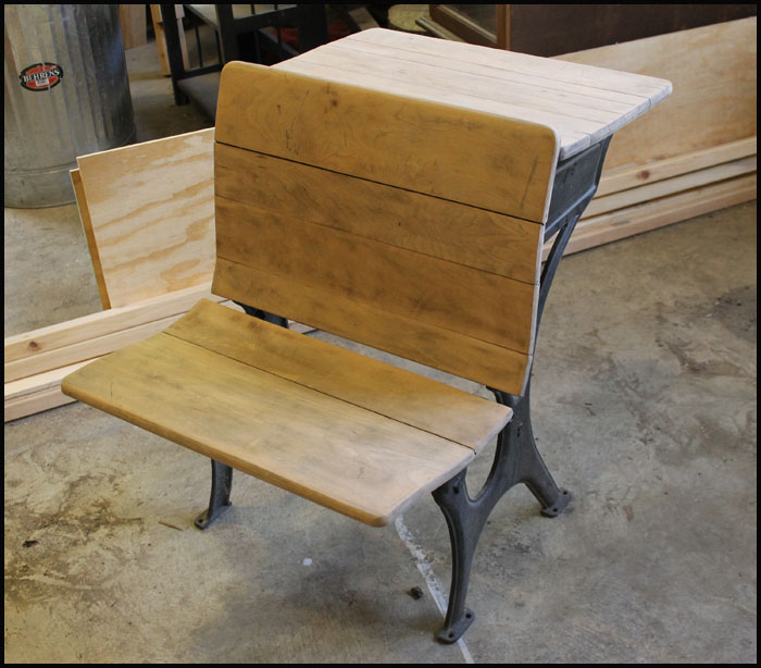Wood School Desk Plans