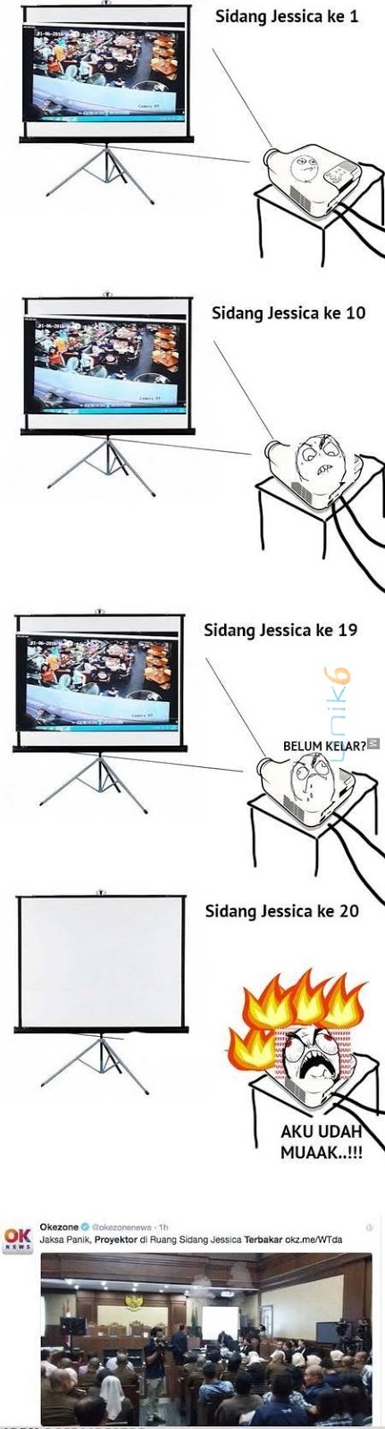 Gambar2 Meme lucu Sidang Jessica Kumala Wongso Pembunuh Mirna ngakak