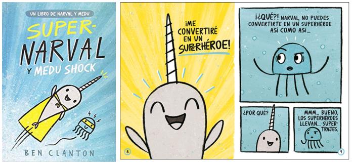 Comic infantil super narval y medu shock cómic