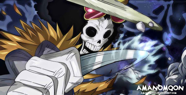 Nama Samaran Brook di Wano adalah "Bonekichi" - Chapteria
