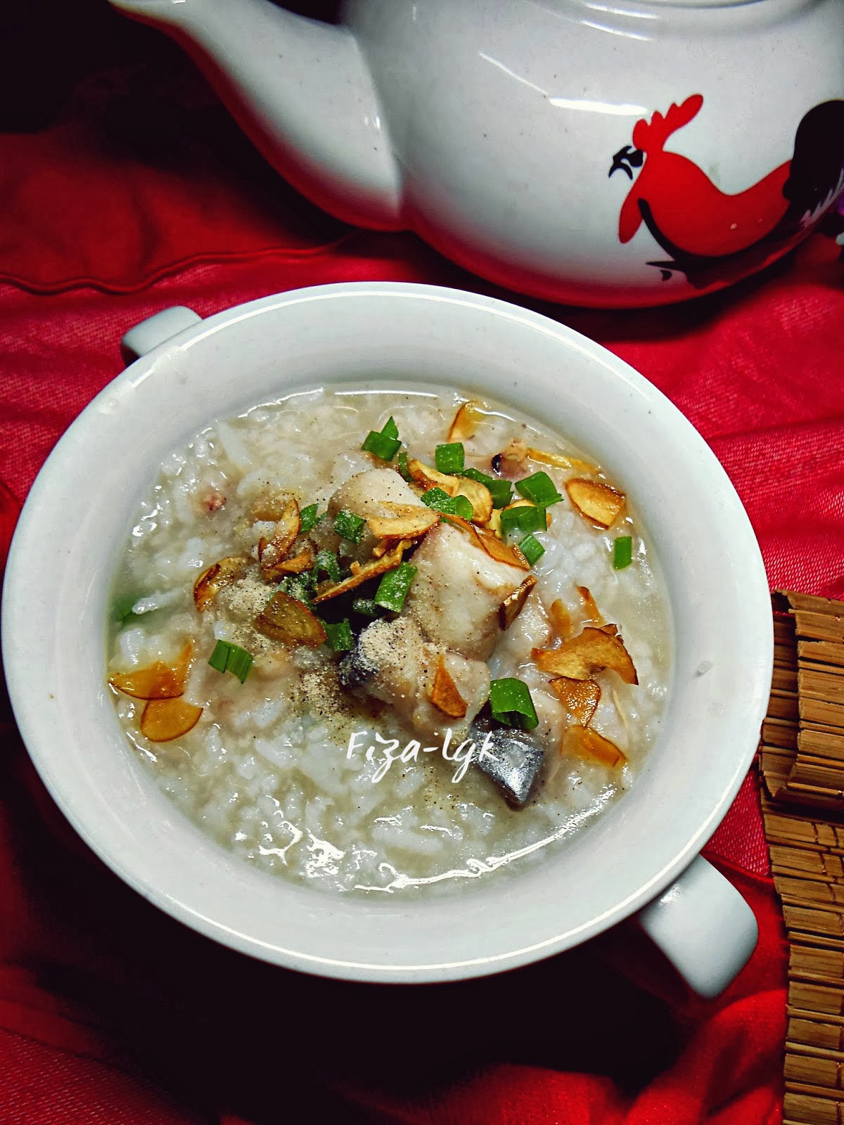 TEOCHEW FISH PORRIDGE  Fiza's Cooking