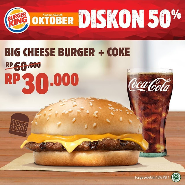 #BurgerKing - #Promo Voucher Makan Oktober 2019 