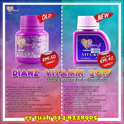 dianz vitamin new formula 2017