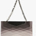 FENDI Large Leather Handbag Clutch Bag Purse 8BP075 F0GXN