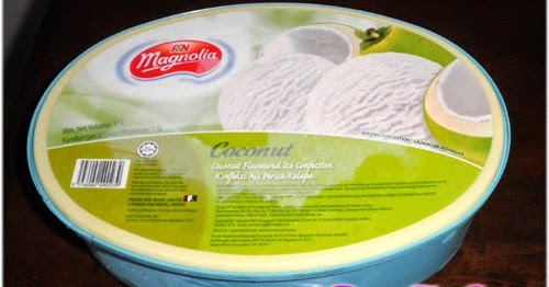 Review Ais Krim Kelapa Magnolia Coconut Ice Cream - Buat 