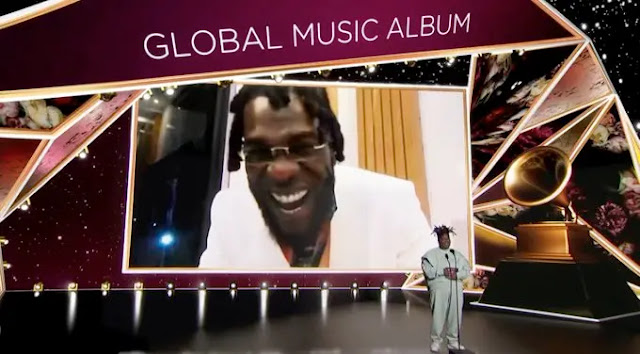 Burna Boy Wins Grammy Award For Best Global Music Album