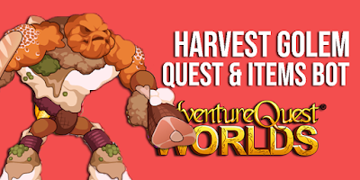 Harvest Golem Items Bot AQW