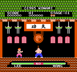 Yie Ar Kung-Fu Nintendo