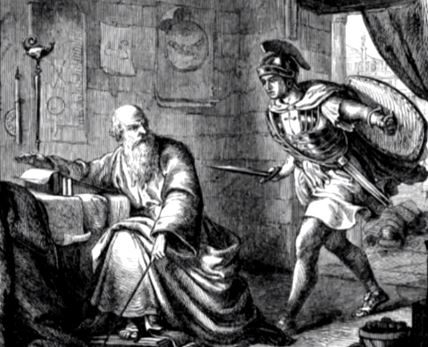 Arşimet ve Romalı asker