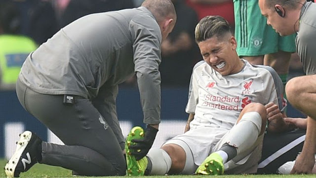 Liverpool FC Roberto Firmino Injury