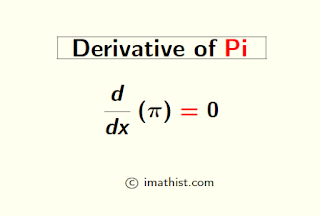 Derivative of pi