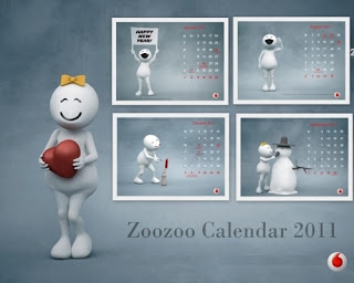 Zoo Zoo calendar of 2011