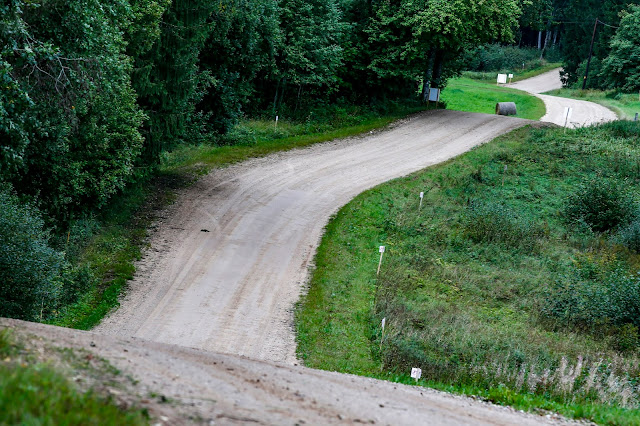 WRC Rally Estonia Stage Road