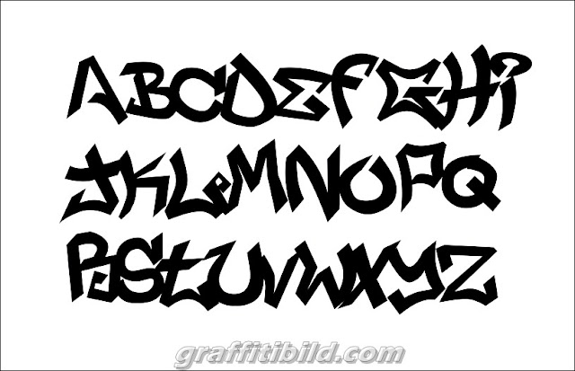 Graffiti font alphabet, graffiti tags ideas