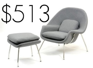 laurendy: Knock It Off - Knoll Womb Chair & Ottoman