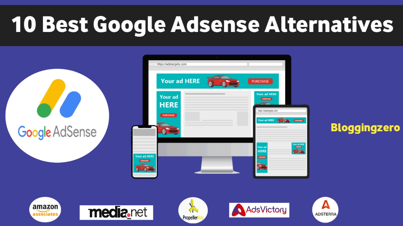 Top 10 Best Google AdSense Alternatives For Your Website in 2023