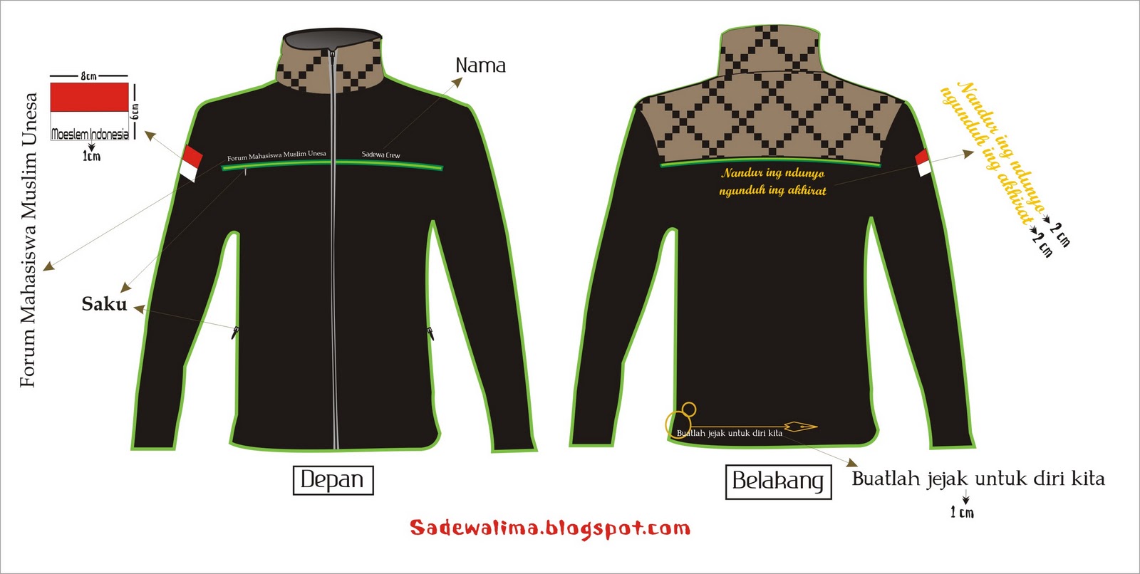 Sadewa: desain jacket