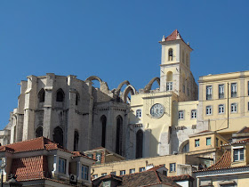 The Carmelite Convent in Lisbon where Cardoso work (ruined in the 1755 earthquake)