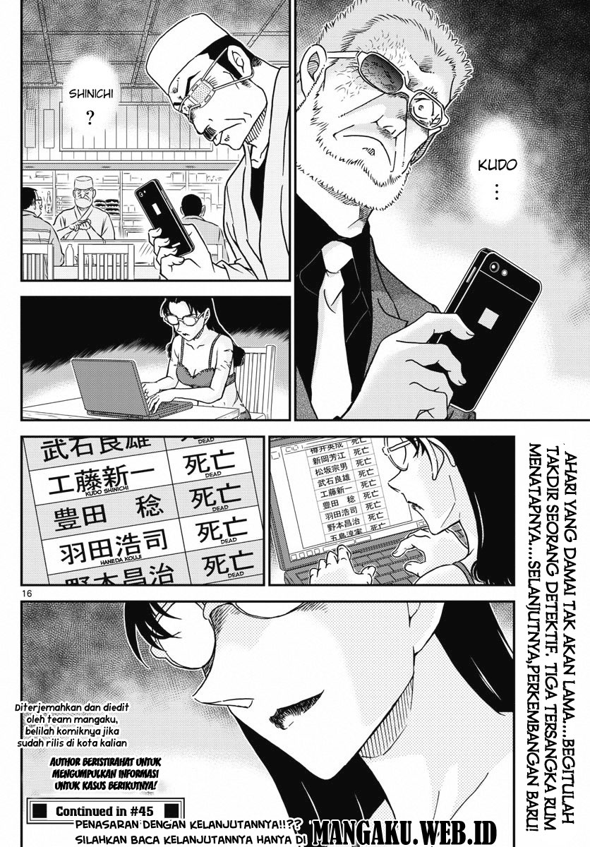 Pertanda Merah Gelap-Detective Conan Chapter 1005 Scan-Mangajo
