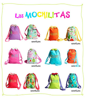 Mochila personalizada 