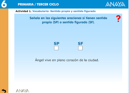 CLASE DE 1ºB EN EL C.E.PR. EL CHAPARRAL: LENGUA 6º