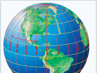 World map with latitude and longitude labeled 420699-Printable world map with latitude longitude and countries labeled