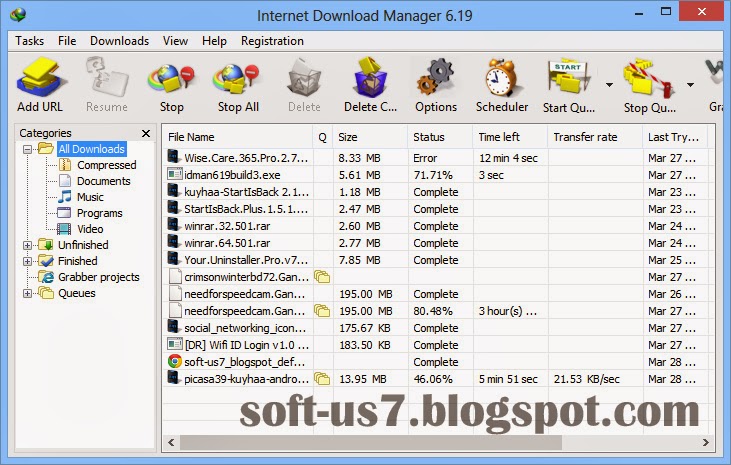 Internet Download manager 6.19 build 3 Final