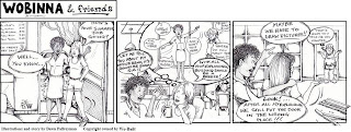 Wo-Built Comic Strip: Wobinna and Friends: A Summer Job Project: Office Renovation, illustrations Dawn Palfreyman