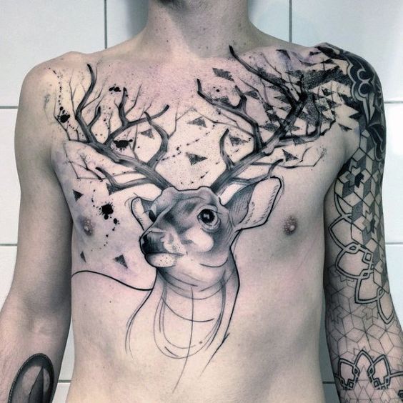 Top 50 Amazing Deer Tattoo Ideas + Designs (2020 Guide) Top 50 ไอเดียรอยสักรูปกวาง