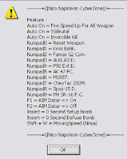 Cheat PB 29 Desember 2011 - Cheat Point Blank Fullhack + Replace Weapon  Terbaru 29122011