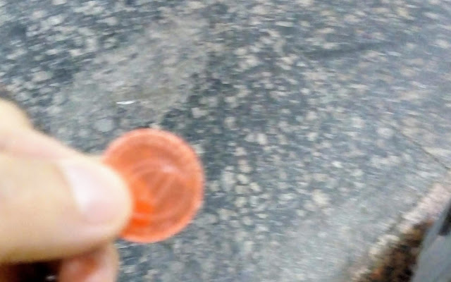 エレバン地下鉄で利用されているプラスチックのコイン