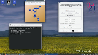 Screenshot of MX Linux 2022