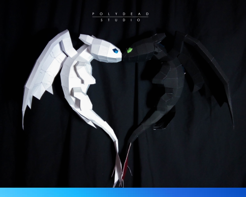 Papercraft Como Entrenar a tu Dragon Pdf