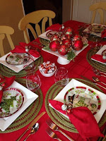 Ideas de mesas para la cena de Navidad