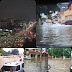 Lluvias torrenciales provocan caos e inundaciones en el Gran Santo Domingo.