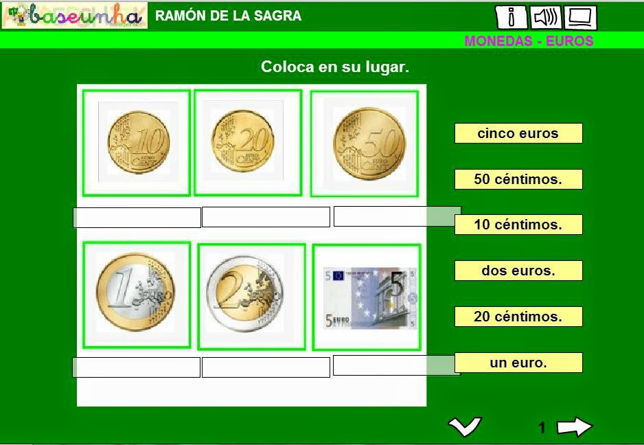  Monedas y billetes 2