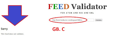 feedburner Not Validate