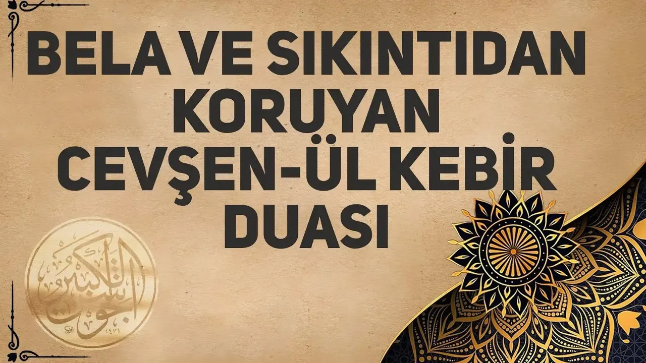 Peygamberimizin Duası Cevşen-ül Kebir, Cevşen-i Kebir