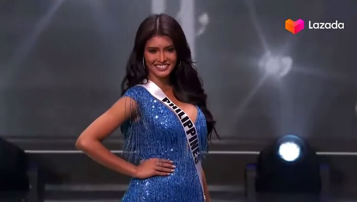 Rabiya Mateo opening Miss Universe