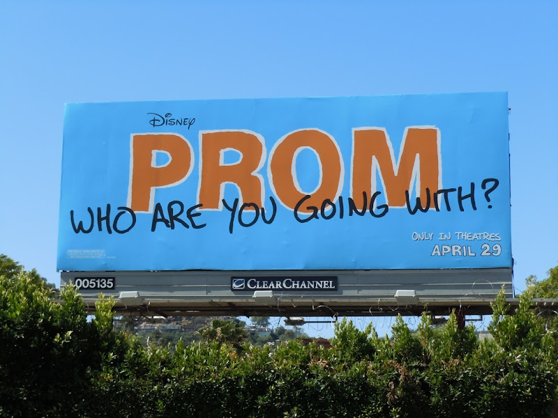 Prom movie billboard