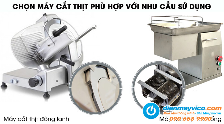 Nêu ra các kinh nghiệm chọn mua máy cắt thịt công nghiệp tốt và phù hợp với việc sử dụng CHON-M~1