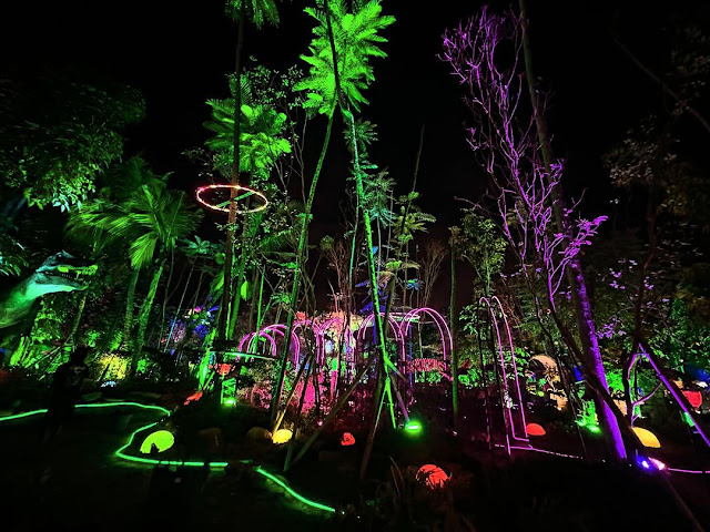 Hutan Menyala Malang Night Paradise Daya Tarik