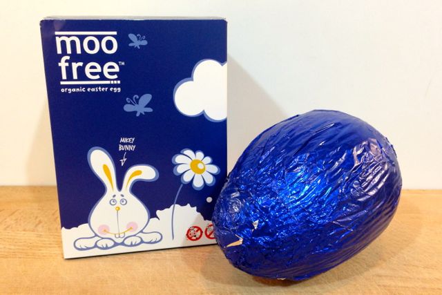 Moo Free Organic Easter Egg - Vegan, Organic, Dairy Free Chocolate
